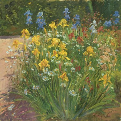 Margaritas de Ojo de Buey Contra los Lirios de Timothy Easton